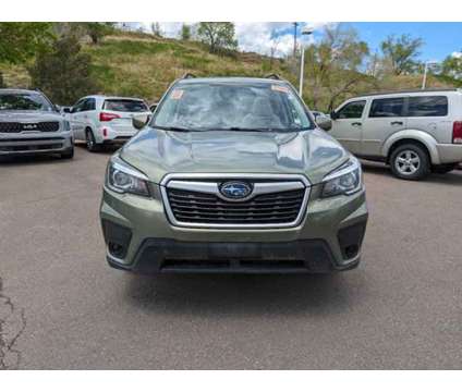 2020 Subaru Forester Premium is a Green 2020 Subaru Forester 2.5i Car for Sale in Colorado Springs CO