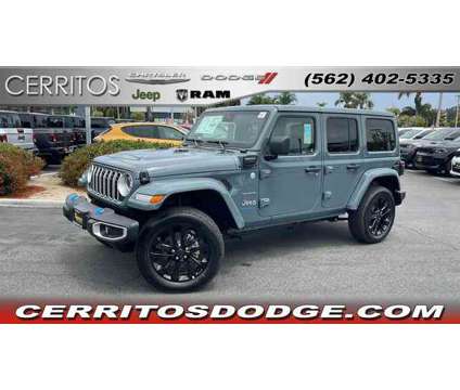 2024 Jeep Wrangler 4xe Sahara is a 2024 Jeep Wrangler Car for Sale in Cerritos CA