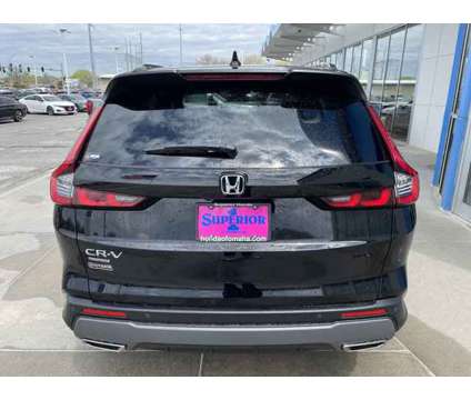 2024 Honda CR-V Hybrid Sport-L is a Black 2024 Honda CR-V Hybrid in Omaha NE