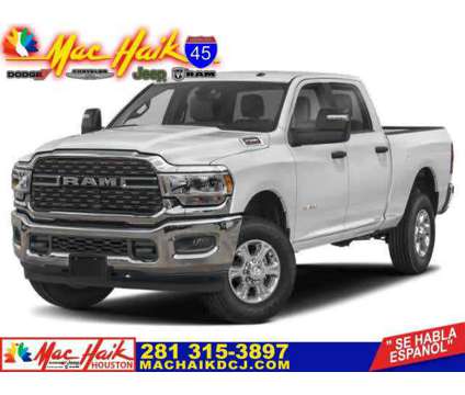 2023NewRamNew2500New4x4 Crew Cab 6 4 Box is a White 2023 RAM 2500 Model Car for Sale in Houston TX