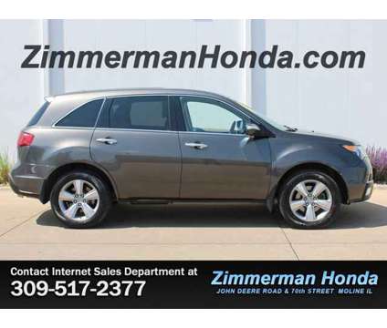 2012 Acura MDX BASE is a Grey 2012 Acura MDX Base Car for Sale in Moline IL
