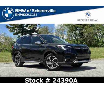 2022 Subaru Forester Touring is a Black 2022 Subaru Forester 2.5i Car for Sale in Schererville IN