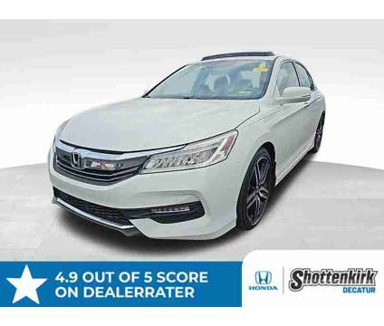 2016UsedHondaUsedAccordUsed4dr V6 Auto is a White 2016 Honda Accord Car for Sale in Decatur AL