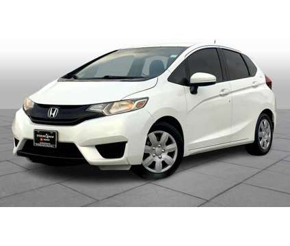2015UsedHondaUsedFitUsed5dr HB CVT is a White 2015 Honda Fit Car for Sale in Houston TX