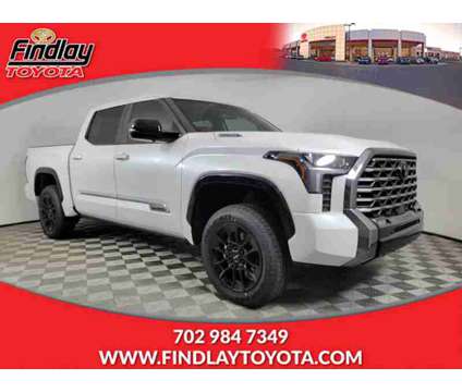 2024NewToyotaNewTundra is a White 2024 Toyota Tundra Limited Car for Sale in Henderson NV