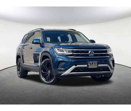 2023UsedVolkswagenUsedAtlasUsed4MOTION is a Blue 2023 Volkswagen Atlas SUV in Mendon MA