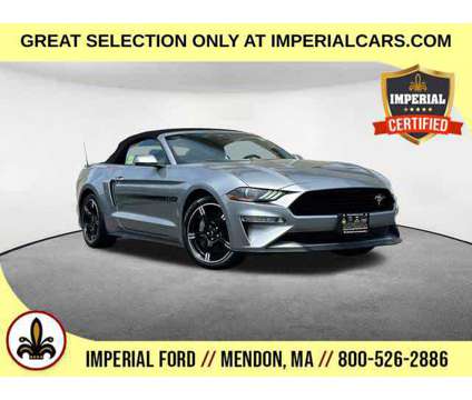 2021UsedFordUsedMustangUsedConvertible is a Silver 2021 Ford Mustang GT Convertible in Mendon MA
