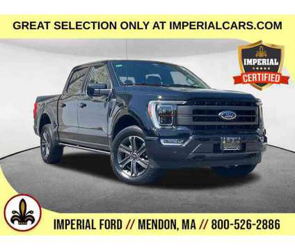 2023UsedFordUsedF-150 is a Black 2023 Ford F-150 Lariat Truck in Mendon MA