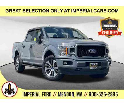 2019UsedFordUsedF-150Used4WD SuperCrew 5.5 Box is a Grey 2019 Ford F-150 XL Truck in Mendon MA