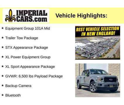 2019UsedFordUsedF-150Used4WD SuperCrew 5.5 Box is a Grey 2019 Ford F-150 XL Truck in Mendon MA