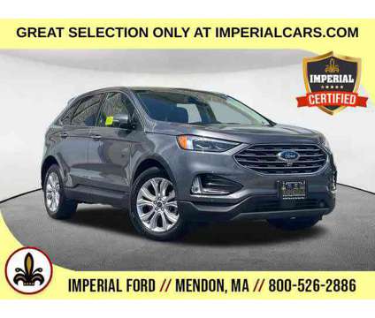 2022UsedFordUsedEdgeUsedAWD is a Grey 2022 Ford Edge Car for Sale in Mendon MA