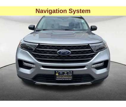 2021UsedFordUsedExplorerUsed4WD is a Silver 2021 Ford Explorer XLT Car for Sale in Mendon MA