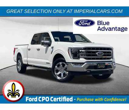 2021UsedFordUsedF-150 is a White 2021 Ford F-150 Lariat Car for Sale in Mendon MA