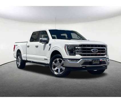 2021UsedFordUsedF-150 is a White 2021 Ford F-150 Lariat Truck in Mendon MA