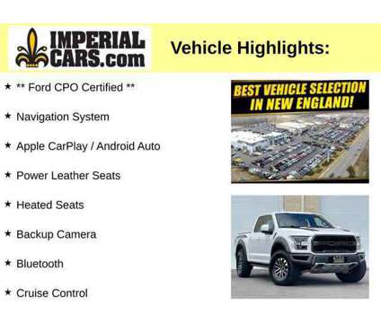 2020UsedFordUsedF-150Used4WD SuperCab 5.5 Box is a White 2020 Ford F-150 Raptor Truck in Mendon MA