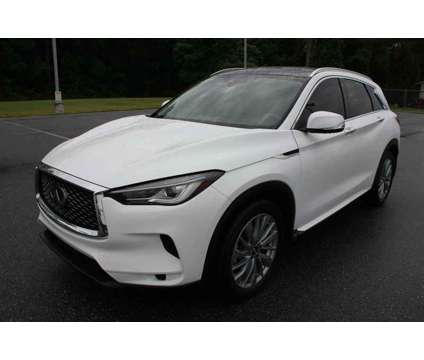 2023UsedINFINITIUsedQX50UsedAWD is a White 2023 Infiniti QX50 Car for Sale in Quitman GA