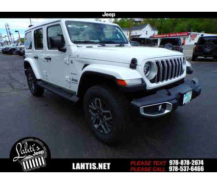 2024NewJeepNewWranglerNew4 Door 4x4 is a White 2024 Jeep Wrangler Car for Sale in Leominster MA