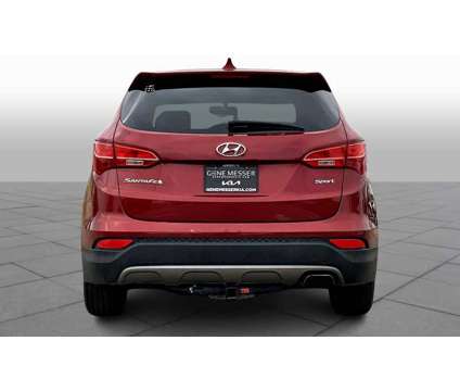 2015UsedHyundaiUsedSanta Fe Sport is a Red 2015 Hyundai Santa Fe Sport Car for Sale in Lubbock TX