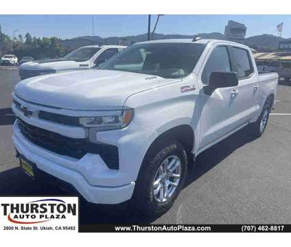 2024NewChevroletNewSilverado 1500 is a White 2024 Chevrolet Silverado 1500 Car for Sale in Ukiah CA