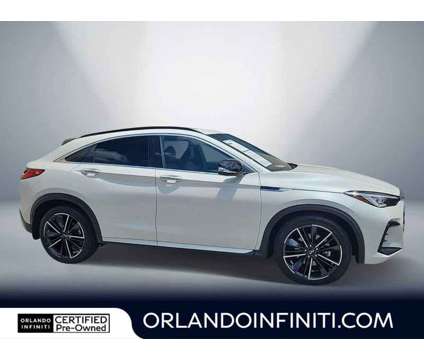 2022UsedINFINITIUsedQX55UsedAWD is a White 2022 Car for Sale in Orlando FL