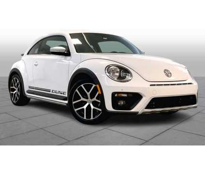 2016UsedVolkswagenUsedBeetleUsed2dr Auto is a White 2016 Volkswagen Beetle Car for Sale in Merriam KS