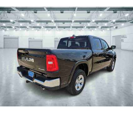 2025NewRamNew1500New4x4 Crew Cab 5 7 Box is a Black 2025 RAM 1500 Model Car for Sale in Pampa TX
