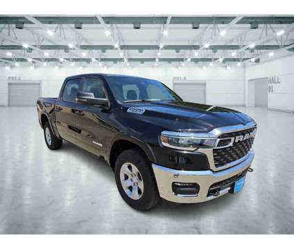 2025NewRamNew1500New4x4 Crew Cab 5 7 Box is a Black 2025 RAM 1500 Model Car for Sale in Pampa TX