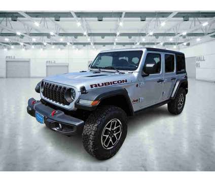 2024NewJeepNewWranglerNew4 Door 4x4 is a Silver 2024 Jeep Wrangler Rubicon Car for Sale in Pampa TX