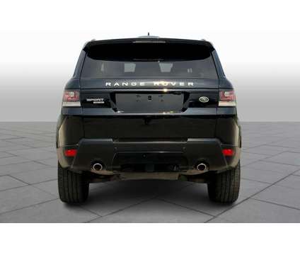 2016UsedLand RoverUsedRange Rover SportUsed4WD 4dr is a Black 2016 Land Rover Range Rover Sport Car for Sale in Houston TX