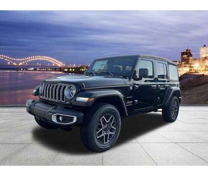 2024 Jeep Wrangler Sahara is a Black 2024 Jeep Wrangler Sahara Car for Sale in Memphis TN
