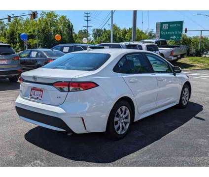 2021 Toyota Corolla LE is a White 2021 Toyota Corolla LE Car for Sale in Clarksville MD