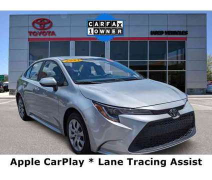 2021 Toyota Corolla LE is a Silver 2021 Toyota Corolla LE Car for Sale in Clarksville MD