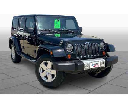 2012UsedJeepUsedWrangler UnlimitedUsed4WD 4dr is a Black 2012 Jeep Wrangler Unlimited Car for Sale in Denton TX