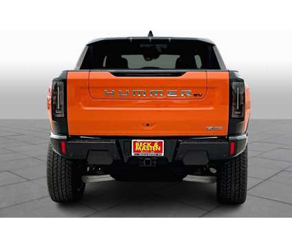 2024NewGMCNewHUMMER EV PickupNewe4WD Crew Cab 3X is a Orange 2024 Car for Sale in Houston TX