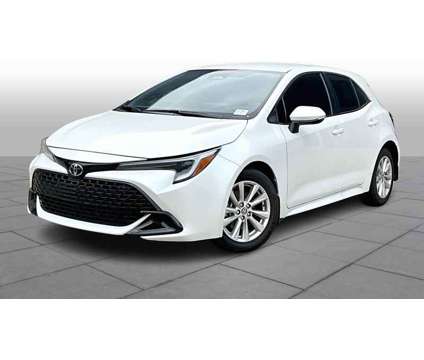 2023UsedToyotaUsedCorollaUsedCVT (GS) is a White 2023 Toyota Corolla Car for Sale in Stafford TX