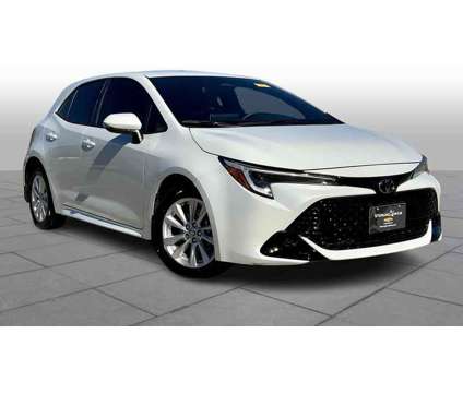 2023UsedToyotaUsedCorollaUsedCVT (GS) is a White 2023 Toyota Corolla Car for Sale in Stafford TX