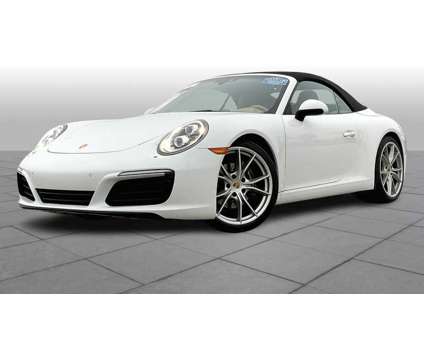 2017UsedPorscheUsed911UsedCabriolet is a White 2017 Porsche 911 Model Car for Sale in Houston TX