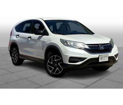 2016UsedHondaUsedCR-VUsed2WD 5dr is a White 2016 Honda CR-V Car for Sale in Lubbock TX