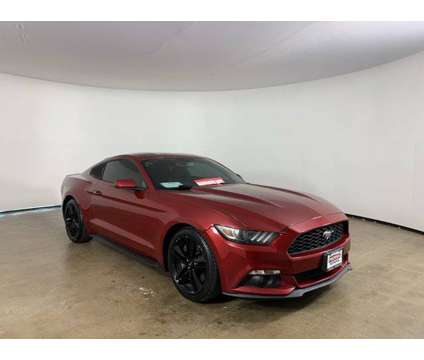 2017 Ford Mustang EcoBoost is a Red 2017 Ford Mustang EcoBoost Car for Sale in Peoria IL