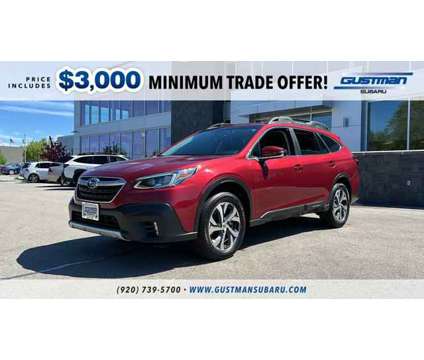 2021 Subaru Outback Limited is a Red 2021 Subaru Outback Limited Car for Sale in Appleton WI