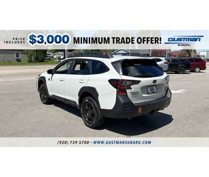 2024 Subaru Outback Wilderness is a White 2024 Subaru Outback 2.5i Car for Sale in Appleton WI