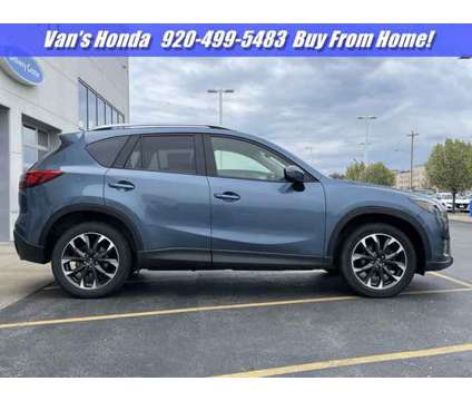 2016 Mazda CX-5 Grand Touring is a Blue 2016 Mazda CX-5 Grand Touring Car for Sale in Green Bay WI