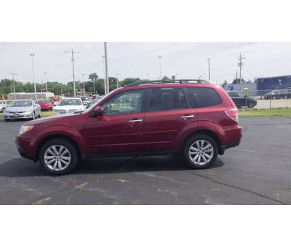 2011 Subaru Forester 2.5X is a Red 2011 Subaru Forester 2.5 X Car for Sale in Taylorville IL
