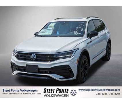 2024 Volkswagen Tiguan SE R-Line Black is a White 2024 Volkswagen Tiguan SE Car for Sale in Utica, NY NY