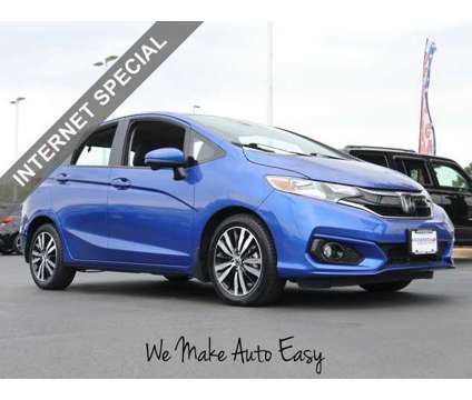2019 Honda Fit EX is a Blue 2019 Honda Fit EX Car for Sale in Rockford IL