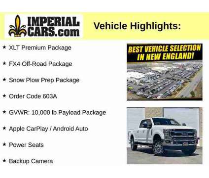 2022 Ford Super Duty F-250 SRW XLT is a White 2022 Ford Car for Sale in Mendon MA