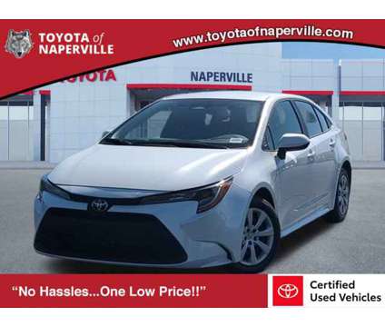 2024 Toyota Corolla LE is a White 2024 Toyota Corolla LE Sedan in Naperville IL