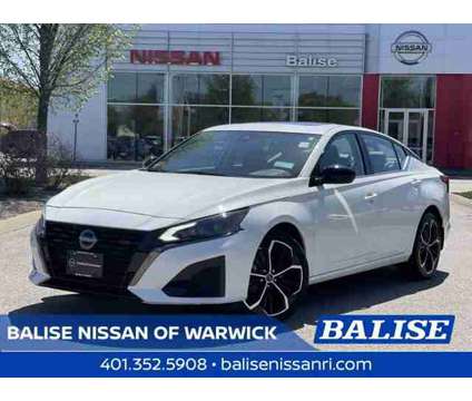 2023 Nissan Altima 2.5 SR is a White 2023 Nissan Altima 2.5 Trim Car for Sale in Warwick RI