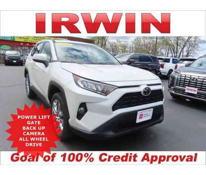 2021 Toyota RAV4 XLE Premium is a White 2021 Toyota RAV4 XLE Car for Sale in Laconia NH