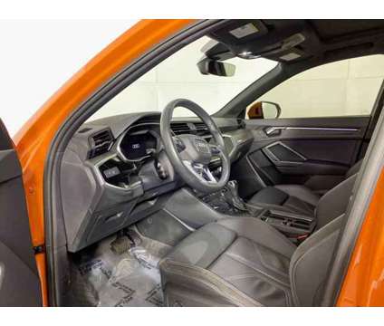 2021 Audi Q3 S line Prem Plus Black Optic w/Technology is a Orange 2021 Audi Q3 Car for Sale in Hoffman Estates IL